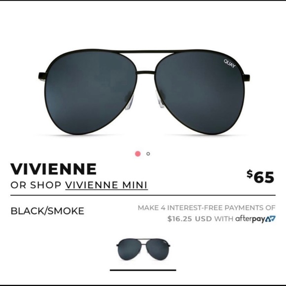 Quay Vivienne Sunglasses main image 4